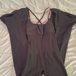 Black Sleeveless Jumpsuit